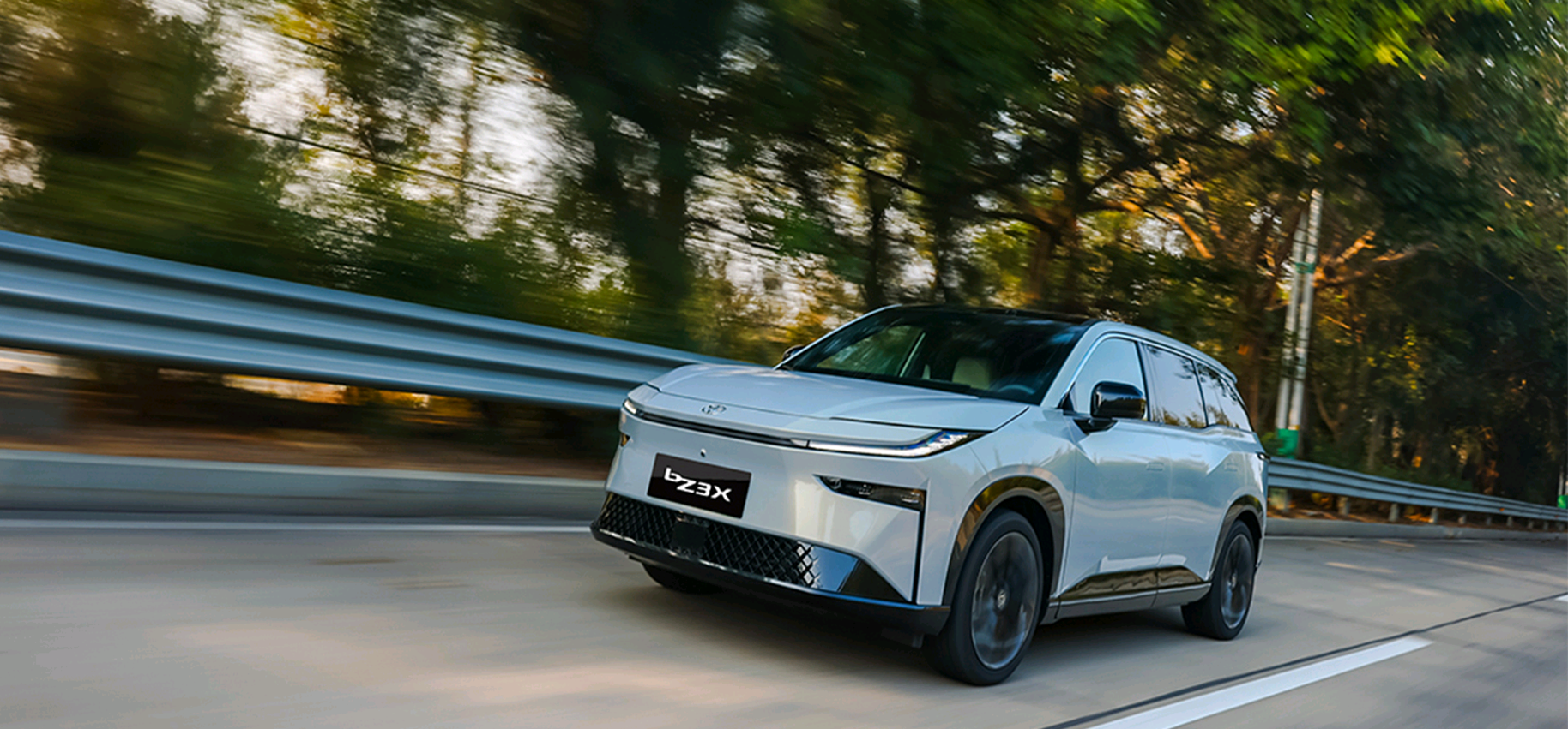 Toyota bZ3X — динамика